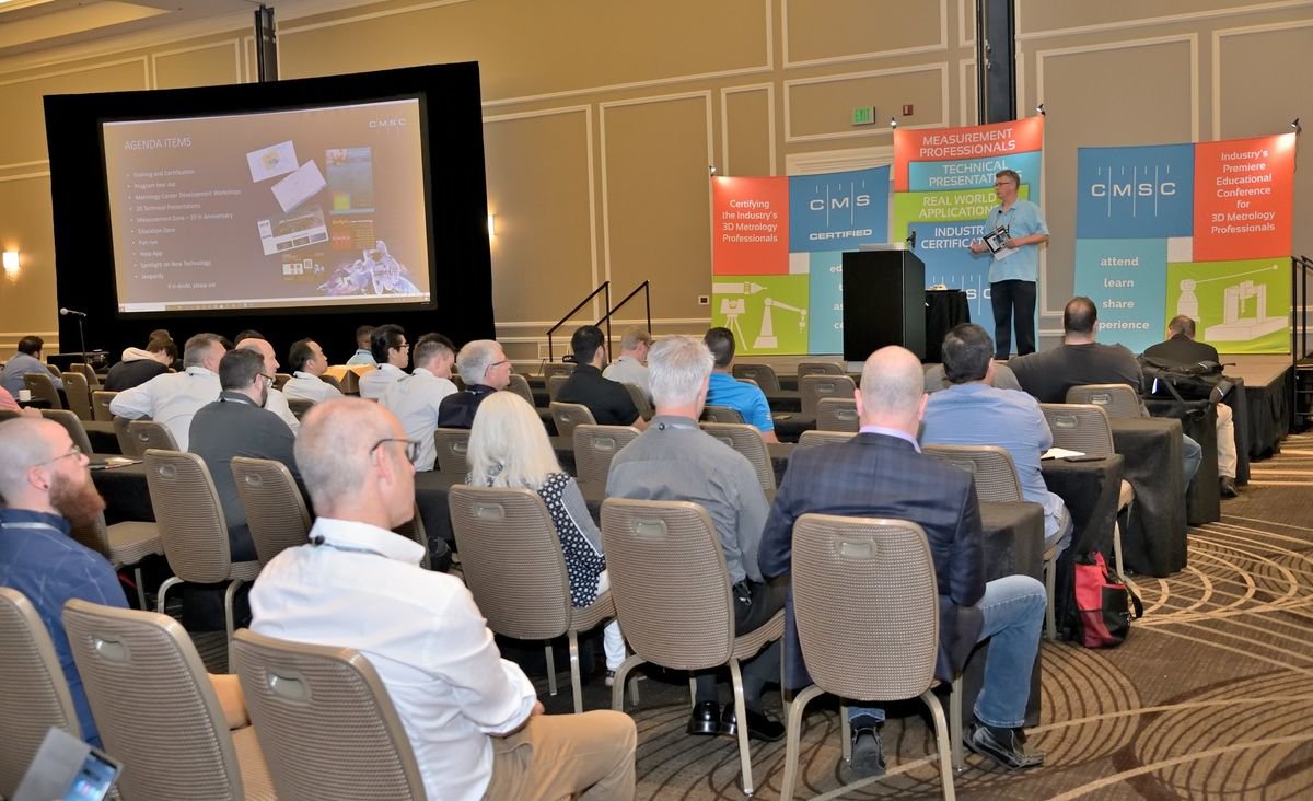 Audience at a CMSC general session