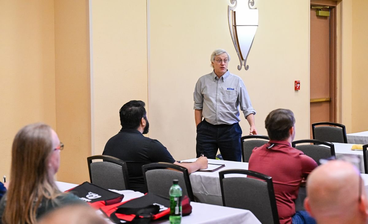 CMSC Training Session Instructor An instructor leading a training session for CMSC attendees